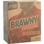 Brawny Professional Light Duty Paper Wipers, 2-Ply, 8 x 12.5, White, 148/Box, 20 Boxes/Carton View Product Image