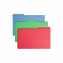 Smead FasTab 1/3 Tab Cut Legal Recycled Hanging Folder - 8 1/2" x 14" - Top Tab Location - Assorted Tab Position - 11 pt. - 2 Plys Product Image 