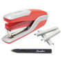 Swingline Quick Touch Stapler Value Pack, 28-Sheet Capacity, Red/Silver (SWI64589) View Product Image