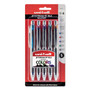 uniball Jetstream Retractable Hybrid Gel Pen, 1 mm, Assorted Ink and Barrel Colors, 5/Pack (UBC1858851) View Product Image