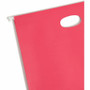 Smead Hanging Pockets with Full-Height Gusset, 1 Section, 3.5" Capacity, Letter Size, Assorted Colors, 4/Pack View Product Image