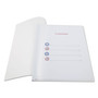 Universal Clear View Report Cover with Slide-on Binder Bar, Clear/Clear, 25/Pack (UNV20564) View Product Image