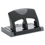 Swingline 45-Sheet SmartTouch Three-Hole Punch, 9/32" Holes, Black/Gray (SWI74136) View Product Image