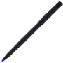 uniball Roller Ball Pen, Stick, Extra-Fine 0.5 mm, Blue Ink, Black/Blue Barrel, 72/Pack (UBC2013566) View Product Image