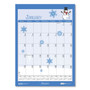 House of Doolittle Recycled Seasonal Wall Calendar, Illustrated Seasons Artwork, 12 x 16.5, 12-Month (July to June): 2023 to 2024 View Product Image