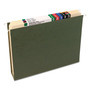 Smead Box Bottom Hanging File Folders, 2" Capacity, Legal Size, Standard Green, 25/Box (SMD65095) View Product Image