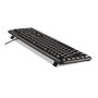 Innovera Slimline Keyboard and Mouse, USB 2.0, Black (IVR69202) View Product Image