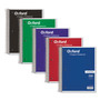 Oxford Coil-Lock Wirebound Notebook, 3-Hole Punch, 5-Subject, College Rule, Randomly Assorted Covers, (200) 11 x 8.5 Sheets View Product Image