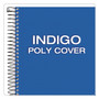 TOPS Color Notebooks, 1-Subject, Narrow Rule, Indigo Blue Cover, (100) 8.5 x 5.5 White Sheets View Product Image