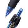 uniball Power Tank RT Ballpoint Pen, Retractable, Bold 1 mm, Blue Ink, Translucent Blue Barrel, Dozen (UBC42071) View Product Image