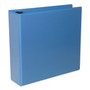 Universal Slant D-Ring View Binder, 3 Rings, 3" Capacity, 11 x 8.5, Light Blue (UNV20753) View Product Image