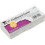 Charles Leonard 5" Felt Chalkboard Eraser - 5" Width x 2" Length - White - Felt Product Image 