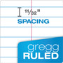 TOPS Second Nature Recycled Notepads, Gregg Rule, Brown Cover, 70 White 6 x 9 Sheets View Product Image