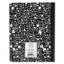 Universal Composition Book, Wide/Legal Rule, Black Marble Cover, (100) 9.75 x 7.5 Sheets, 6/Pack View Product Image