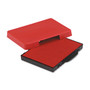 Trodat T5460 Professional Replacement Ink Pad for Trodat Custom Self-Inking Stamps, 1.38" x 2.38", Red View Product Image