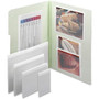 Smead Self-Adhesive Poly Pockets, Top Load, 5.31 x 33.63, Clear, 100/Box View Product Image