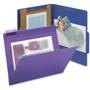 Smead Self-Adhesive Poly Pockets, Top Load, 9 x 5.56, Clear, 100/Box View Product Image