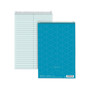 TOPS Prism Steno Books - 80 Sheets - Wire Bound - Gregg Ruled Margin - 6" x 9" Sheet Size - Blue Paper Product Image 