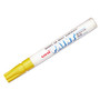 uni-Paint Permanent Marker, Medium Bullet Tip, Yellow (UBC63605) View Product Image