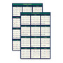 House of Doolittle Four Seasons Business/Academic Recycled Wall Calendar, 24 x 37, 12-Month (July-June): 2023-2024, 12-Month (Jan to Dec): 2024 View Product Image