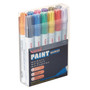 uni-Paint Permanent Marker, Medium Bullet Tip, Assorted Colors, 12/Set (UBC63631) View Product Image