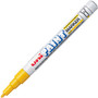 uni-Paint Permanent Marker, Fine Bullet Tip, Yellow (UBC63705) View Product Image