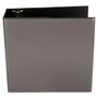 Universal Slant D-Ring View Binder, 3 Rings, 4" Capacity, 11 x 8.5, Black (UNV20995) View Product Image