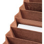 Smead TUFF Expanding Open-Top Stadium File, 21 Sections, 1/21-Cut Tabs, Legal Size, Redrope View Product Image