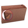 Smead TUFF Expanding Open-Top Stadium File, 12 Sections, 1/12-Cut Tabs, Legal Size, Redrope View Product Image