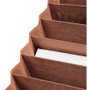Smead TUFF Expanding Open-Top Stadium File, 12 Sections, 1/12-Cut Tabs, Legal Size, Redrope View Product Image
