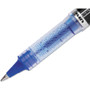 uniball VISION ELITE Hybrid Gel Pen, Stick, Extra-Fine 0.5 mm, Blue Ink, Black/Blue/Clear Barrel View Product Image