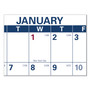 AT-A-GLANCE Erasable Vertical/Horizontal Wall Planner, 32 x 48, White/Blue/Red Sheets, 12-Month (Jan to Dec): 2024 View Product Image