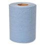 Industrial Paper Wiper, 4-Ply, 10 X 15.75, Blue, 190 Wipes/roll, 4 Roll/carton (TRK132451A) View Product Image
