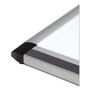U Brands PINIT Magnetic Dry Erase Board, 48" x 36" (Actual Size: 47" x 35"), White Surface, Satin Aluminum Frame View Product Image