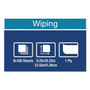 Tork Multipurpose Paper Wiper, 9.25 x 16.25, White, 100/Box, 8 Boxes/Carton View Product Image