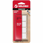 VELCRO Sticky Back 7/8in Squares White 12 ct - 0.87" Length x 0.87" Width - White - For Tile, Multi Surface, Glass, Plastic, Metal, School, Home Product Image 