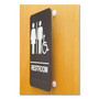 VELCRO Brand Sticky-Back Fasteners, Removable Adhesive, 0.63" dia, Black, 75/Pack View Product Image