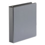 Universal Deluxe Easy-to-Open D-Ring View Binder, 3 Rings, 1.5" Capacity, 11 x 8.5, Black View Product Image