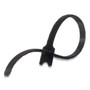 VELCRO Brand ONE-WRAP Pre-Cut Thin Ties, 0.25" x 8", Black, 25/Pack View Product Image