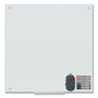 U Brands Magnetic Glass Dry Erase Board Value Pack, 35 x 35, White (UBR3971U0001) View Product Image