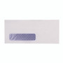 Universal Open-Side Security Tint Business Envelope, 1 Window, #10, Commercial Flap, Gummed Closure, 4.13 x 9.5, White, 500/Box UNV35203 View Product Image