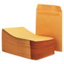 Universal Self-Stick Open End Catalog Envelope, #13 1/2, Square Flap, Self-Adhesive Closure, 10 x 13, Brown Kraft, 250/Box View Product Image