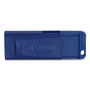 Verbatim Classic USB 2.0 Flash Drive, 4 GB, Blue (VER97087) View Product Image