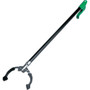 Unger Nifty Nabber Pro 18" All-purpose Grabber - 18" Reach - Steel, Rubber - Black, Green - (UNGNN400) Product Image 