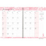 House of Doolittle Breast Cancer Awareness Recycled Ruled Monthly Planner/Journal, 10 x 7, Pink Cover, 12-Month (Jan to Dec): 2024 View Product Image