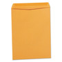 Universal Catalog Envelope, 28 lb Bond Weight Kraft, #12 1/2, Square Flap, Gummed Closure, 9.5 x 12.5, Brown Kraft, 250/Box UNV42165 View Product Image