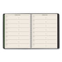 AT-A-GLANCE Recycled Weekly Vertical-Column Format Appointment Book, 8.75 x 7, Black Cover, 12-Month (Jan to Dec): 2024 View Product Image