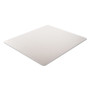 Alera Occasional Use Studded Chair Mat for Flat Pile Carpet, 46 x 60, Rectangular, Clear (ALEMAT4660CFPR) View Product Image