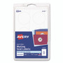 Avery Printable Mailing Seals, 1.5" dia, White, 6/Sheet, 40 Sheets/Pack View Product Image