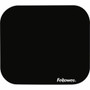 Fellowes Mouse Pad - 0.13" Height x 9" Width x 8" Depth - Black - Polyester - Scratch Resistant Product Image 